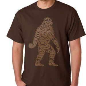 NATIVE APPAREL SASQUATCH t-shirt; unisex size medium 100% cotton